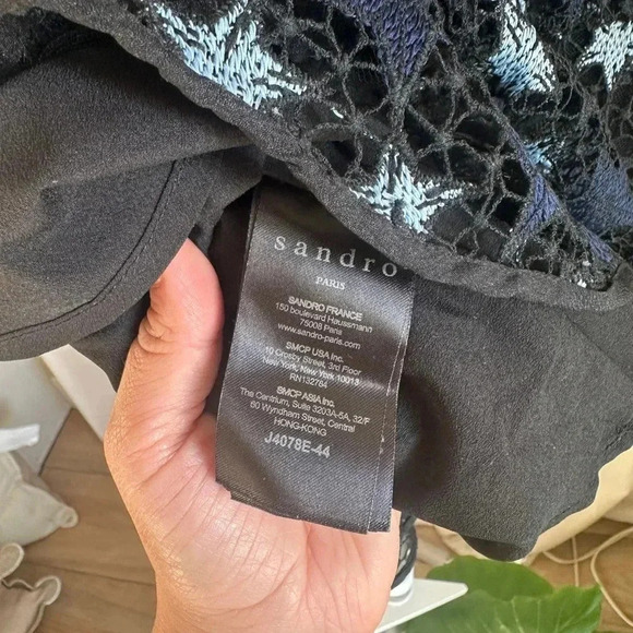 Sandro Lace Star Skirt Size 1 - Picture 6 of 6